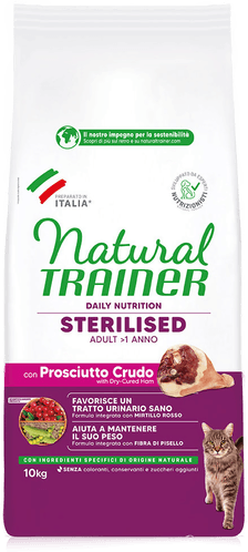 Trainer Natural Cat Sterilisert skinke 10 kg