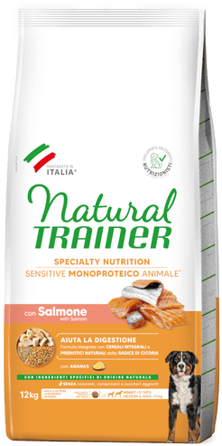 Trainer Natural Sensitive No Gluten Adult Medium/Maxi 12 kg