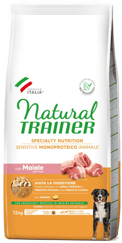 Trainer Natural Sensitive No Gluten Adult Medium/Maxi 12 kg