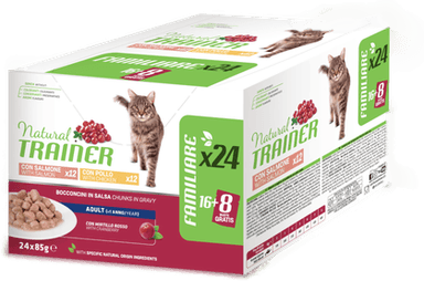 Trainer Natural Cat Adult - Kylling & Laks