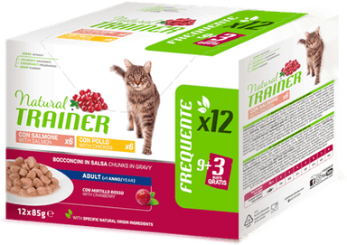 Trainer Natural Cat Adult - Kylling & Laks