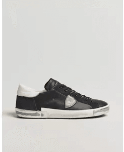 Philippe Model Prsx Low Top Sneakers Black/Silver
