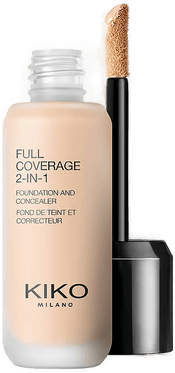 Kiko Milano Full Coverage Foundation & Concealer 01 Warm Rose
