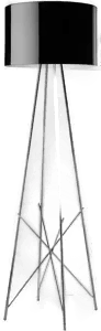 Flos Ray F2 Gulvlampe Svart