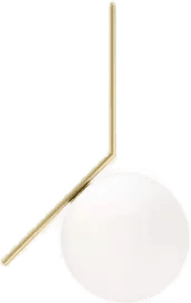 Flos IC S2 pendel 24K gull