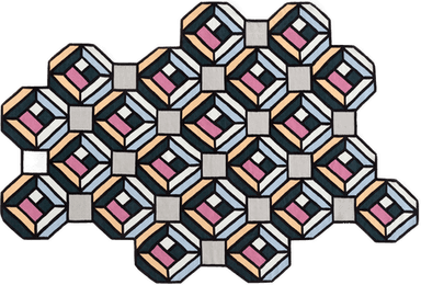 Gan Parquet Tetragon 213x312 cm