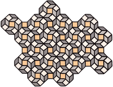 Gan Parquet Rhomb 195x254 cm