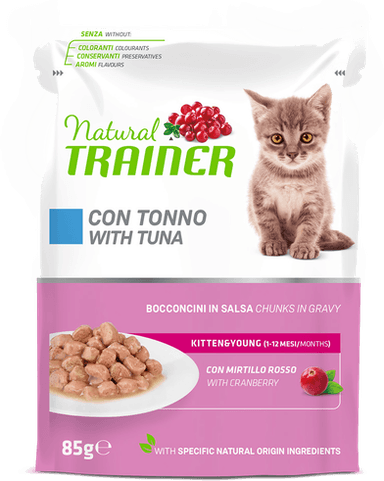 Trainer Natural Cat Kitten & Young Tunfisk 12 x 85 g