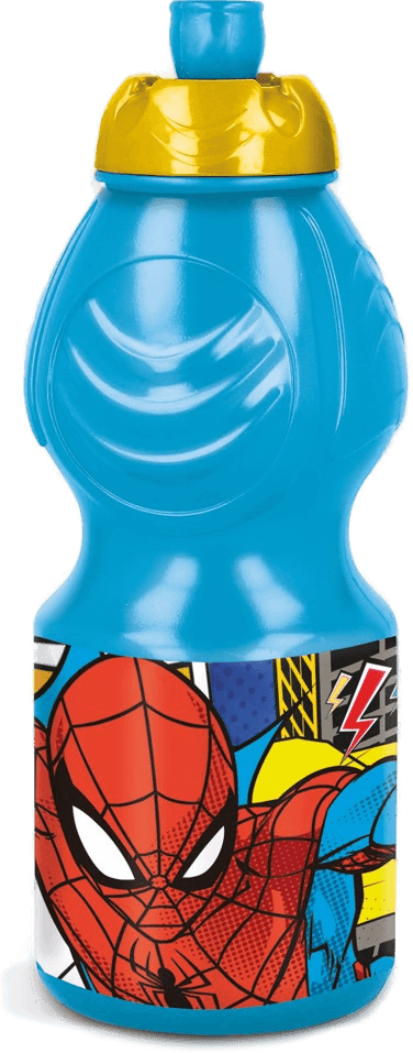 Stor Spiderman Sportsflaske 400ml