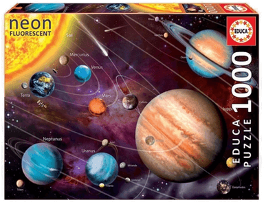 Educa 1000 Solar System Neon