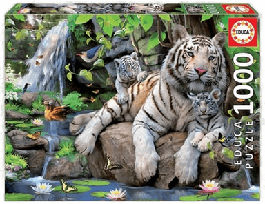 Educa 1000 Bengal White Tigers