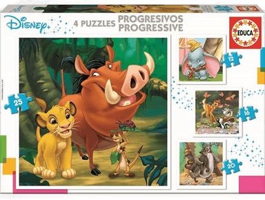 Educa Disney Animals 12-16-20-25