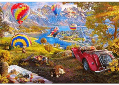 Educa 3000 Varmluftsballongdalen