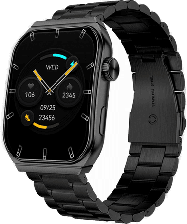 KSIX Olympo Smartklokke - svart