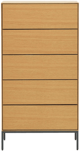 Kave Home Vedrana Kommode 5 skuffer