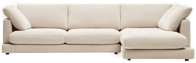 Kave Home Sofa Gala 4-seter høyre Beige