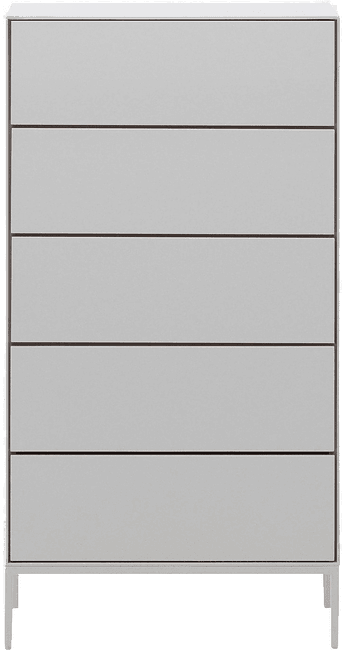 Kave Home Vedrana Kommode 5 skuffer Hvit