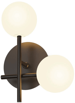 Mantra Iluminación Kjeller vegglampe, 2 lyskilder