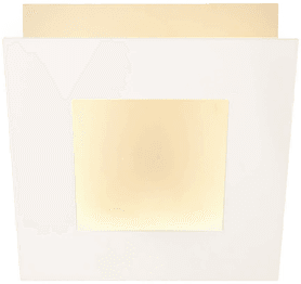 Mantra Iluminación LED-vegglampe Dalia, hvit