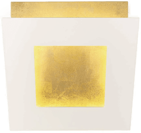 Mantra Iluminación LED-vegglampe Dalia, hvit/gull