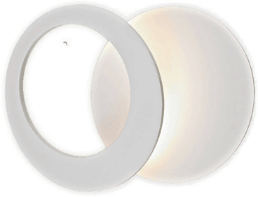 Mantra Iluminación Toronto LED-vegglampe, Ø 22 cm