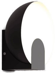 Mantra Iluminación Óculo LED-vegglampe, svart