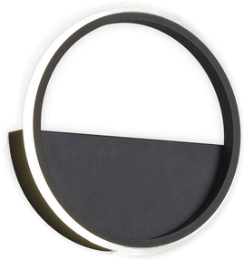 Mantra Iluminación Kitesurf LED-vegglampe Ø 20 cm, svart