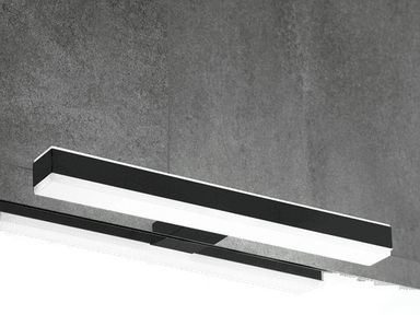 Ebir LED-speillampe Veronica 30 cm svart