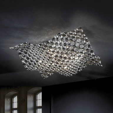 Schuller Valencia Taklampe Saten 56 cm