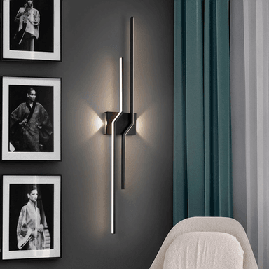Schuller Valencia LED-vegglampe Zig Zag 100 cm