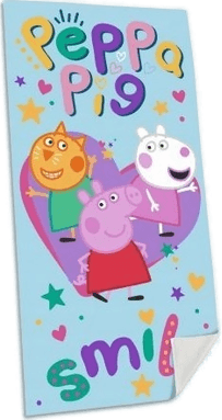 Kids Euroswan Peppa Pig Håndkle 70x140 cm
