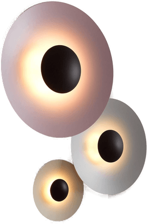 Marset Ginger 32C LED-vegglampe Ø32cm