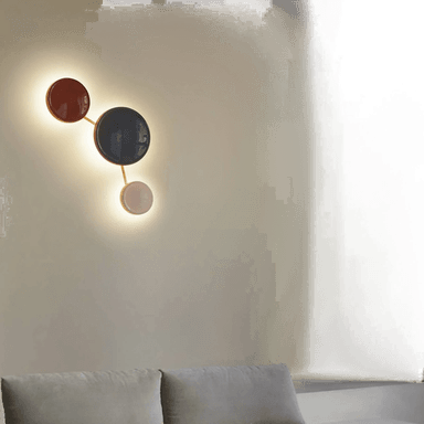 Marset LED-vegglampe Caramel, Ø 28 cm