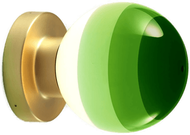 Marset Dipping Light A2 grønn/gull