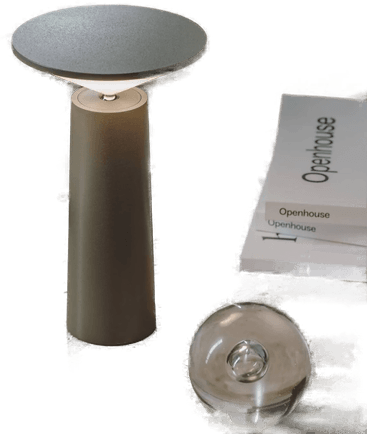 LEDS-C4 Cocktail bordlampe olivengrå 21,5 cm