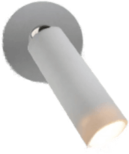 Newgarden LED-vegglampe Roll 4, hvit