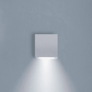 Newgarden LED-vegglampe Box 8, hvit