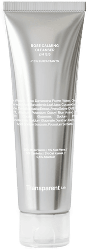 Niche Beauty Lab Transparent Lab Rose Calming Cleanser pH 5.5 150 ml