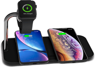 Zens Dual+Watch Trådløs Lader