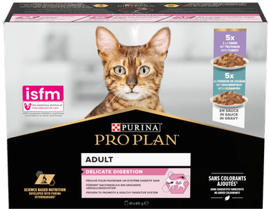 Pro Plan Cat Adult Delicate Digestion Kalkun og dypvannsfisk