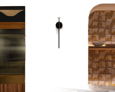 LEDS-C4 Bloom LED-vegglampe IP44, svart