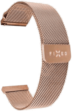 Fixed Mesh Rem til Smartwatch 20mm Rose Gold