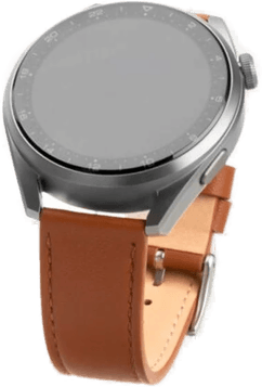 Fixed Ekte Skinn Rem 20mm - Brun