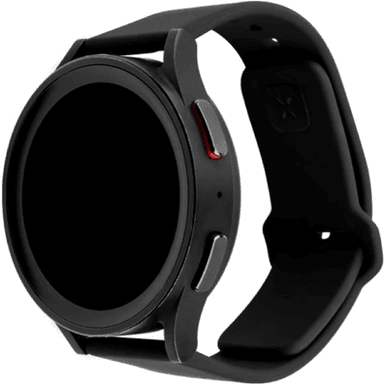 Fixed Silikonrem 20 mm Svart