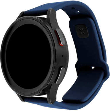 Fixed Silikon Rem 22 mm Blå