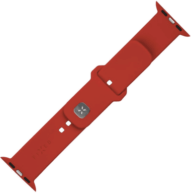 Fixed Silikonreim Sett Apple Watch Ultra 2 49mm Rød