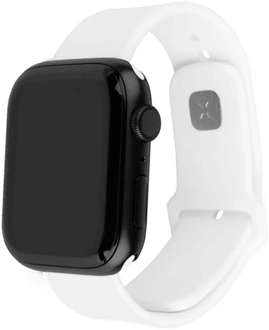 Fixed Silikonremsett Apple Watch Ultra-2/49mm Hvit