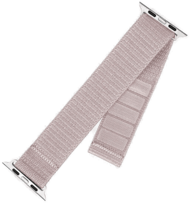 FIXED Nylonreim for Apple Watch 42/44/45mm Rosegull