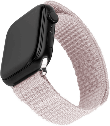 Fixed Nylonreim til Apple Watch Rose Gold