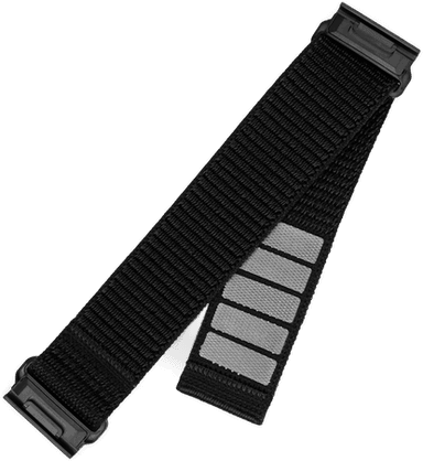 Fixed Nylonreim 22mm QuickFit - Svart